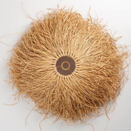 KERIA Universal Lampshade, 60 cm Diameter, Brown