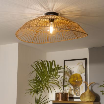 KERIA Universal Lampshade, 70 cm diameter, Brown