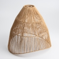KERIA Universal Lampshade, 70 cm Diameter, Brown