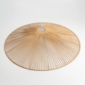 KERIA Universal Lampshade, 90 cm Diameter, Brown