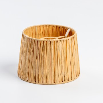 KERIA Universal Lampshade, Ø 20 cm — Raffia