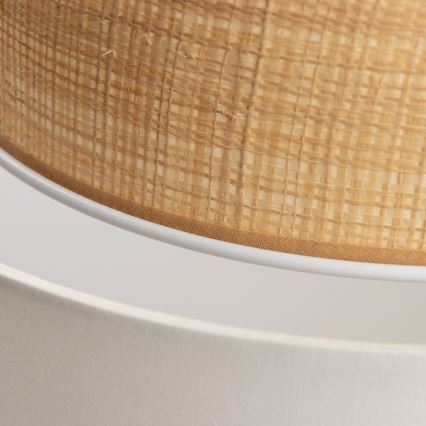 KERIA Universal Lampshade Ø 30 cm Beige/White