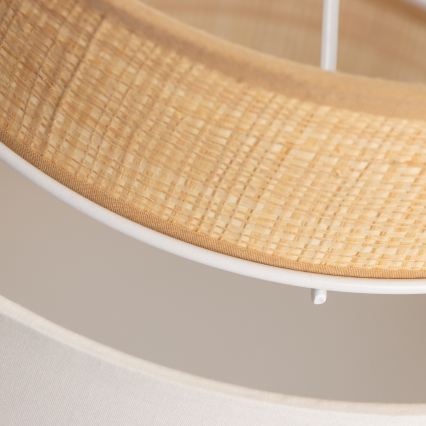 KERIA Universal Lampshade Ø 30 cm Beige/White