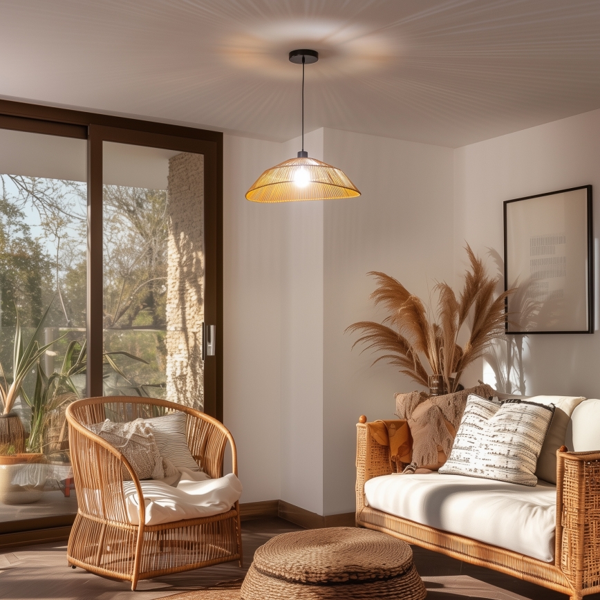 KERIA Universal Lampshade Ø 50 cm — Brown