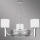 Kermar KR/3/B - Chandelier KORENTO 3xE14/60W/230V