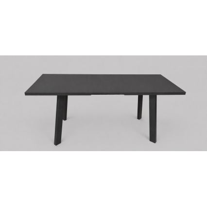 KERNO Extendable Dining Table 150/190x80 cm, Black