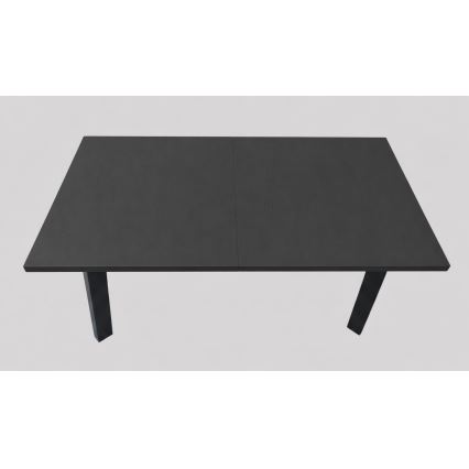 KERNO Extendable Dining Table 150/190x80 cm, Black