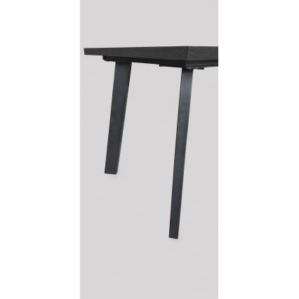 KERNO Extendable Dining Table 150/190x80 cm, Black