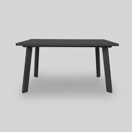 KERNO Extendable Dining Table 150/190x80 cm, Black