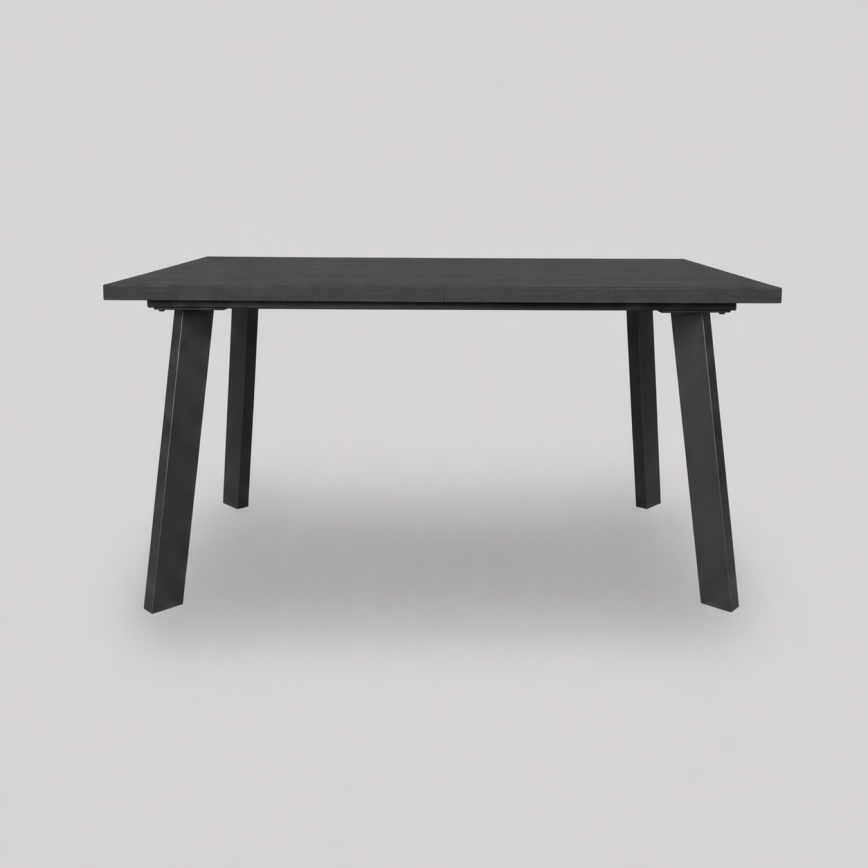 KERNO Extendable Dining Table 150/190x80 cm, Black