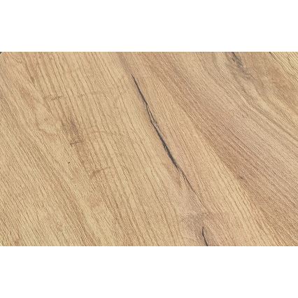 KERNO Extendable Dining Table 150/190x80 cm Craft Oak/Black