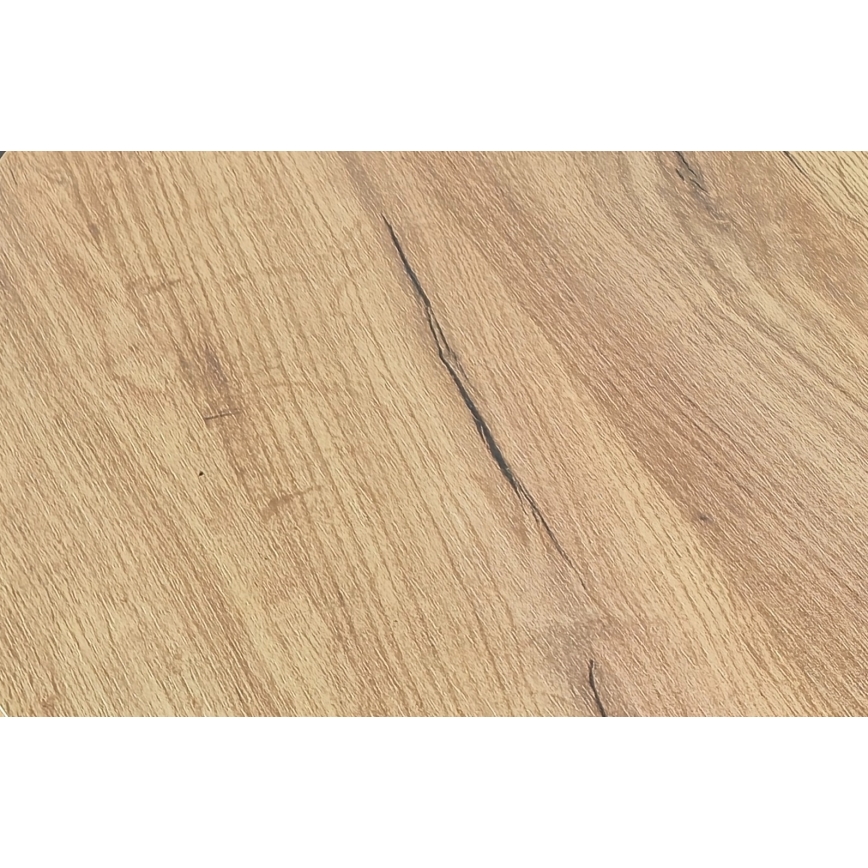 KERNO Extendable Dining Table 150/190x80 cm Craft Oak/Black