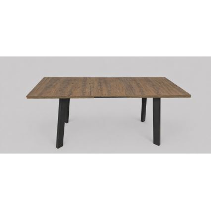 KERNO Extendable Dining Table 150/190x80 cm, Lefkas Oak/Black