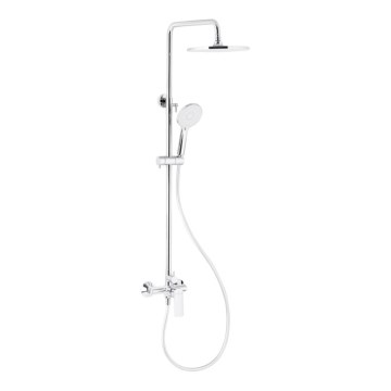KFA Armatura 4426-910-00 - Shower set with tap AGAT shiny chrome