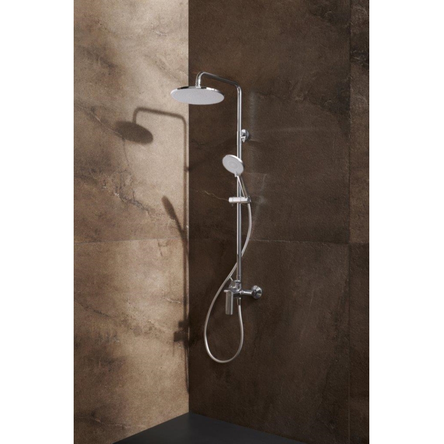 KFA Armatura 4426-910-00 - Shower set with tap AGAT shiny chrome