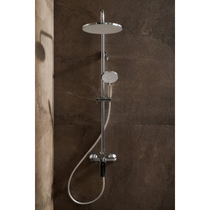 KFA Armatura 4426-910-00 - Shower set with tap AGAT shiny chrome