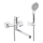 KFA Armatura 4428-715-00 - Bath set with tap AGAT shiny chrome