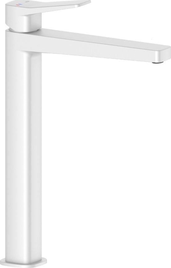KFA Armatura 4522-712-44 - MALAGA 30.3 cm White Washbasin Mixer with Waste
