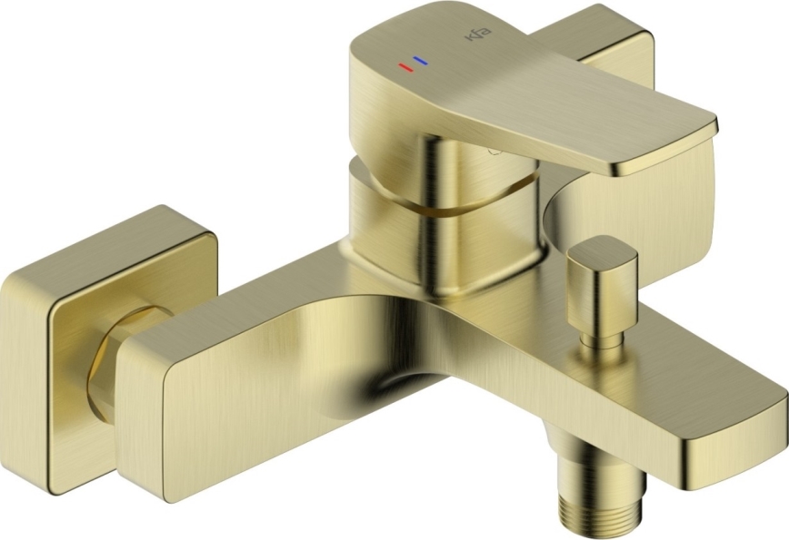 KFA Armatura 4524-010-31 - MALAGA Brushed Gold Bath Mixer Tap