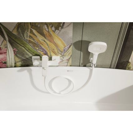 KFA Armatura 4524-010-44 - MALAGA bathtub mixer, white
