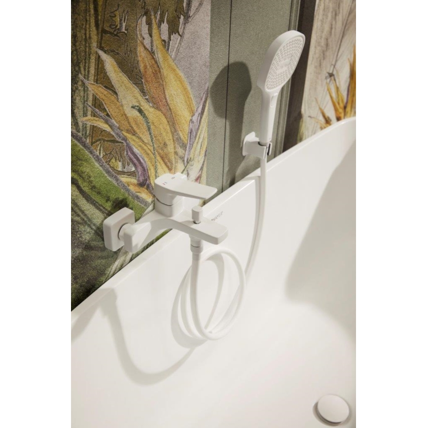 KFA Armatura 4524-010-44 - MALAGA bathtub mixer, white
