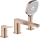 KFA Armatura 4525-210-34 - MALAGA 3-hole bath mixer, rose gold