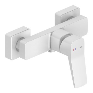 KFA Armatura 4526-010-44 - MALAGA White Shower Mixer