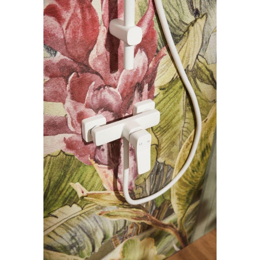 KFA Armatura 4526-010-44 - MALAGA White Shower Mixer