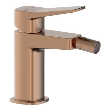 KFA Armatura 4527-015-34 - MALAGA Bidet Mixer with Pop-up Waste, Rose Gold