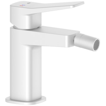 KFA Armatura 4527-015-44 - Bidet mixer tap with MALAGA white waste