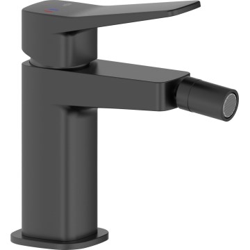 KFA Armatura 4527-015-81 - MALAGA bidet mixer with drain, black