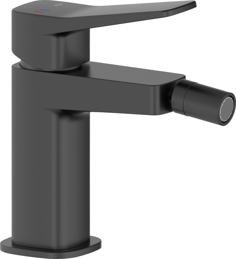 KFA Armatura 4527-015-81 - MALAGA bidet mixer with drain, black