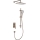 KFA Armatura 4529-301-34 - MALAGA Rose Gold Shower Set with Concealed Mixer