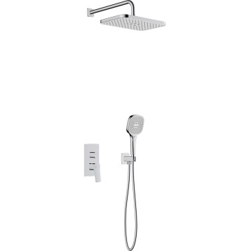 KFA Armatura 4529-501-00 - MALAGA Shower Set with Concealed Mixer, Polished Chrome