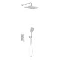 KFA Armatura 4529-501-44 - MALAGA Concealed Shower Set with Built-in Mixer, White