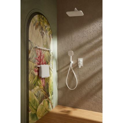 KFA Armatura 4529-501-44 - MALAGA Concealed Shower Set with Built-in Mixer, White