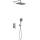 KFA Armatura 4529-501-61 - MALAGA Shower Set with Concealed Mixer, Metallic Grey