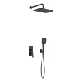 KFA Armatura 4529-501-81 - MALAGA concealed shower set with built-in mixer, black