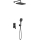 KFA Armatura 4529-501-81 - MALAGA concealed shower set with built-in mixer, black