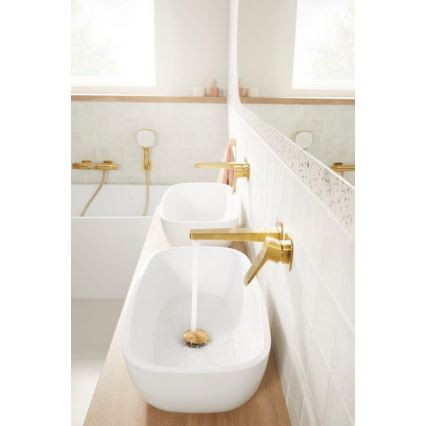 KFA Armatura 4529-810-31 - MALAGA Brushed Gold Concealed Basin Mixer
