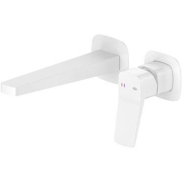 KFA Armatura 4529-810-44 - MALAGA In-wall Basin Mixer, White