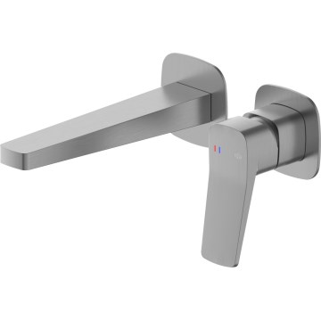 KFA Armatura 4529-810-61 - MALAGA Metallic Grey Built-in Basin Mixer
