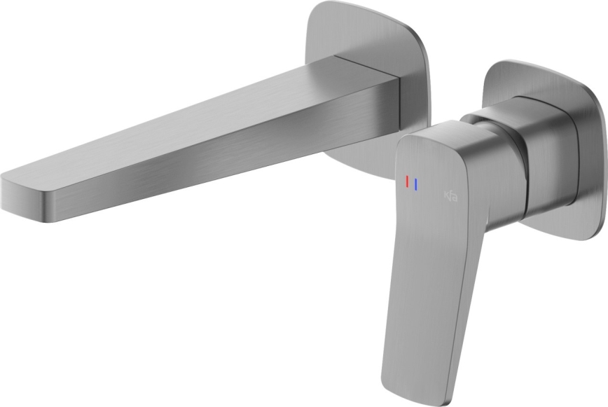 KFA Armatura 4529-810-61 - MALAGA Metallic Grey Built-in Basin Mixer
