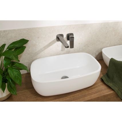 KFA Armatura 4529-810-61 - MALAGA Metallic Grey Built-in Basin Mixer