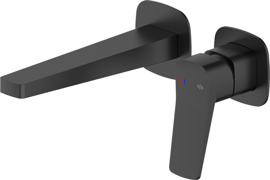 KFA Armatura 4529-810-81 - MALAGA Concealed Basin Mixer, Black
