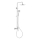 KFA Armatura 5026-910-00 - Shower set with tap TANZANIT shiny chrome