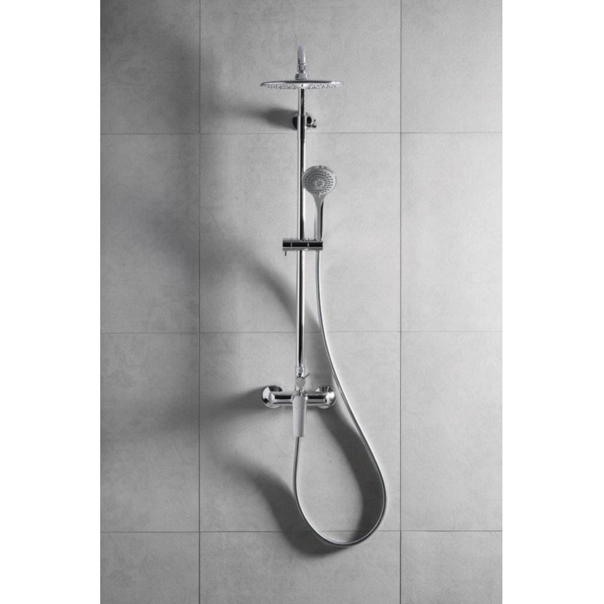 KFA Armatura 5026-910-00 - Shower set with tap TANZANIT shiny chrome