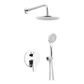 KFA Armatura 5029-501-00 - Shower set with concealed tap TANZANIT shiny chrome