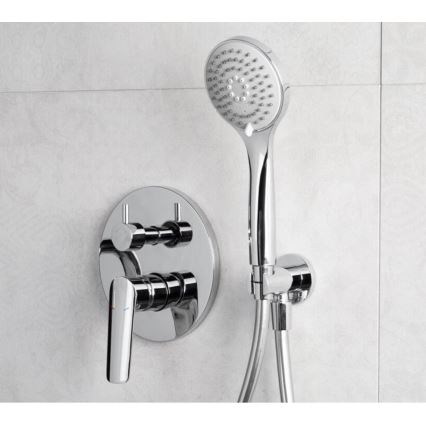 KFA Armatura 5029-501-00 - Shower set with concealed tap TANZANIT shiny chrome