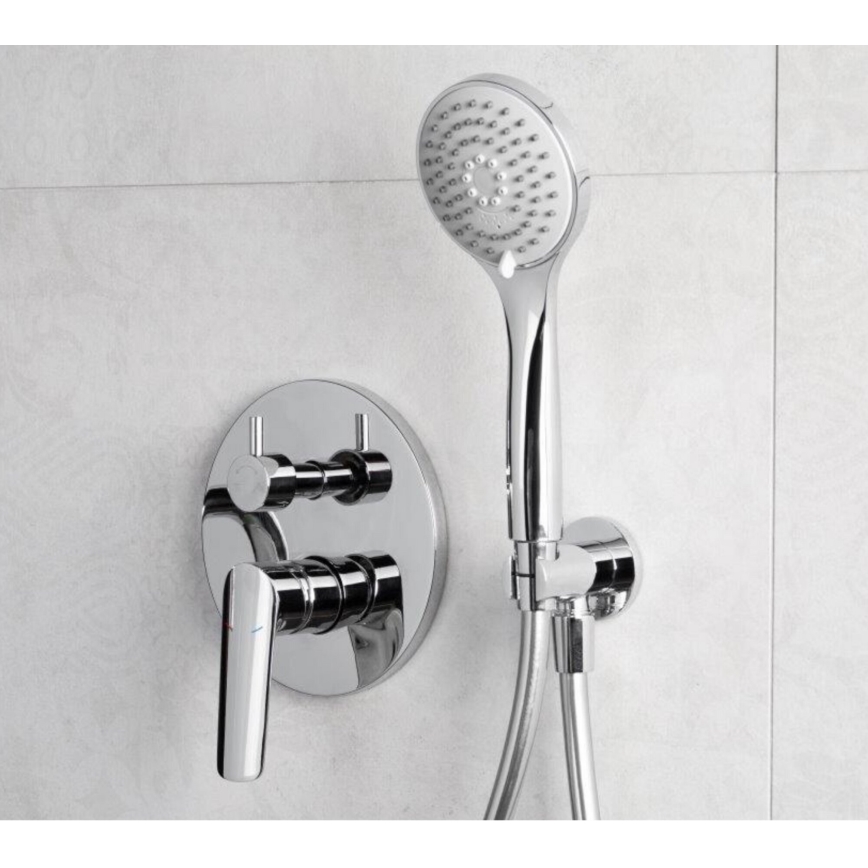 KFA Armatura 5029-501-00 - Shower set with concealed tap TANZANIT shiny chrome